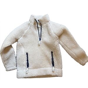 Crewcuts White Sherpa Kids Hoodie